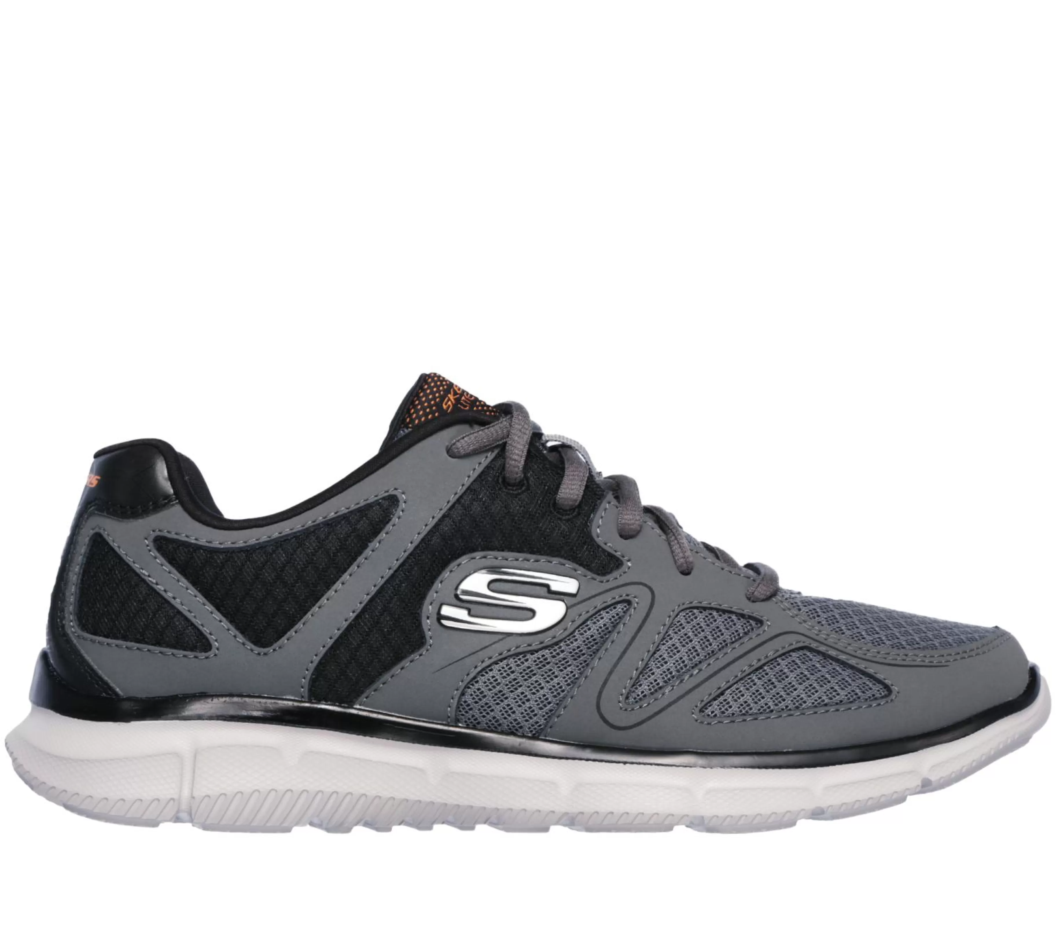 Sapatilhas | SKECHERS Verse - Flash Point CARVÃO / LARANJA