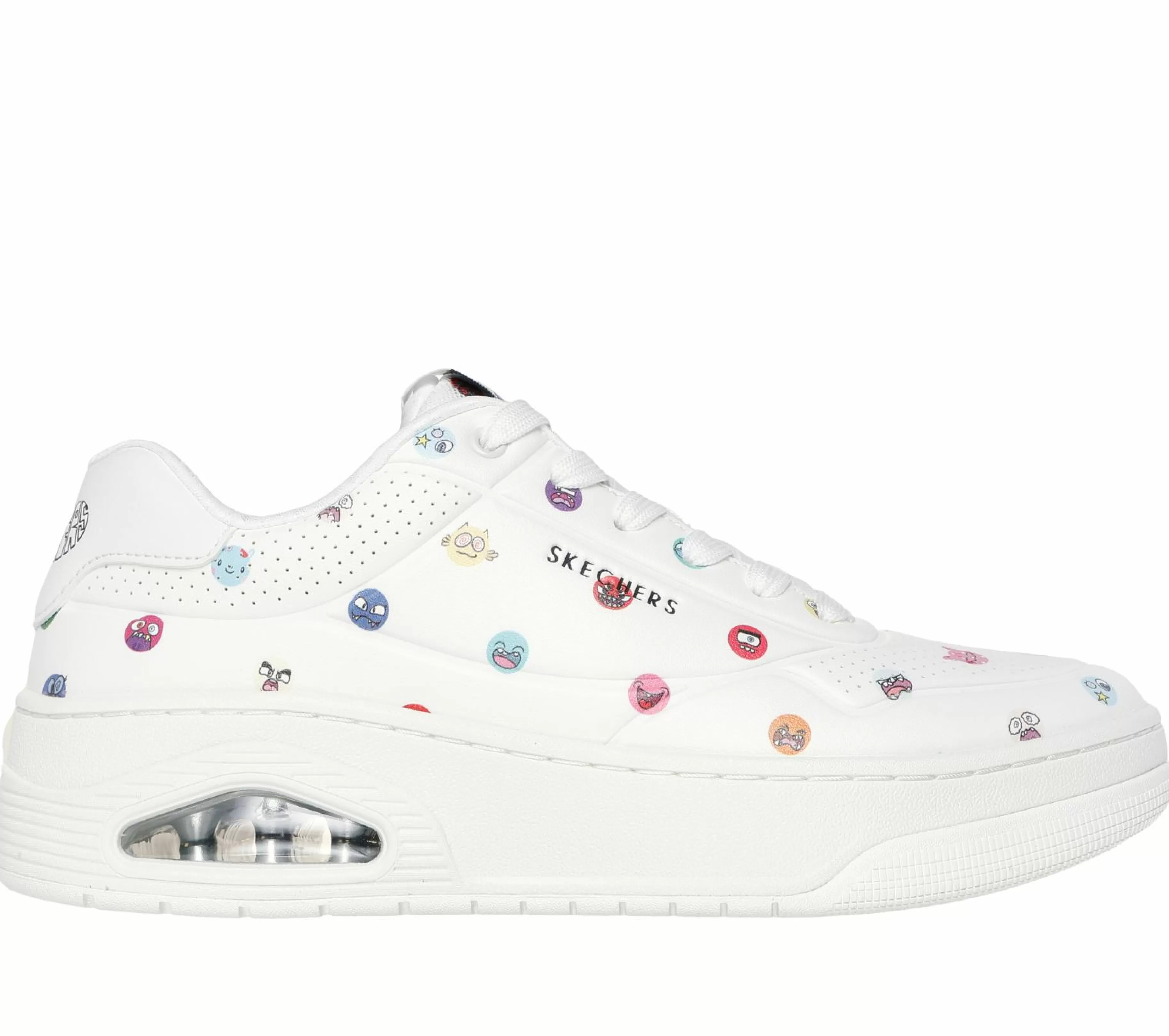 Sapatilhas Casuais | SKECHERS Vexx: Uno Court - Vexx Multi-Moji BRANCO / MULTICOR