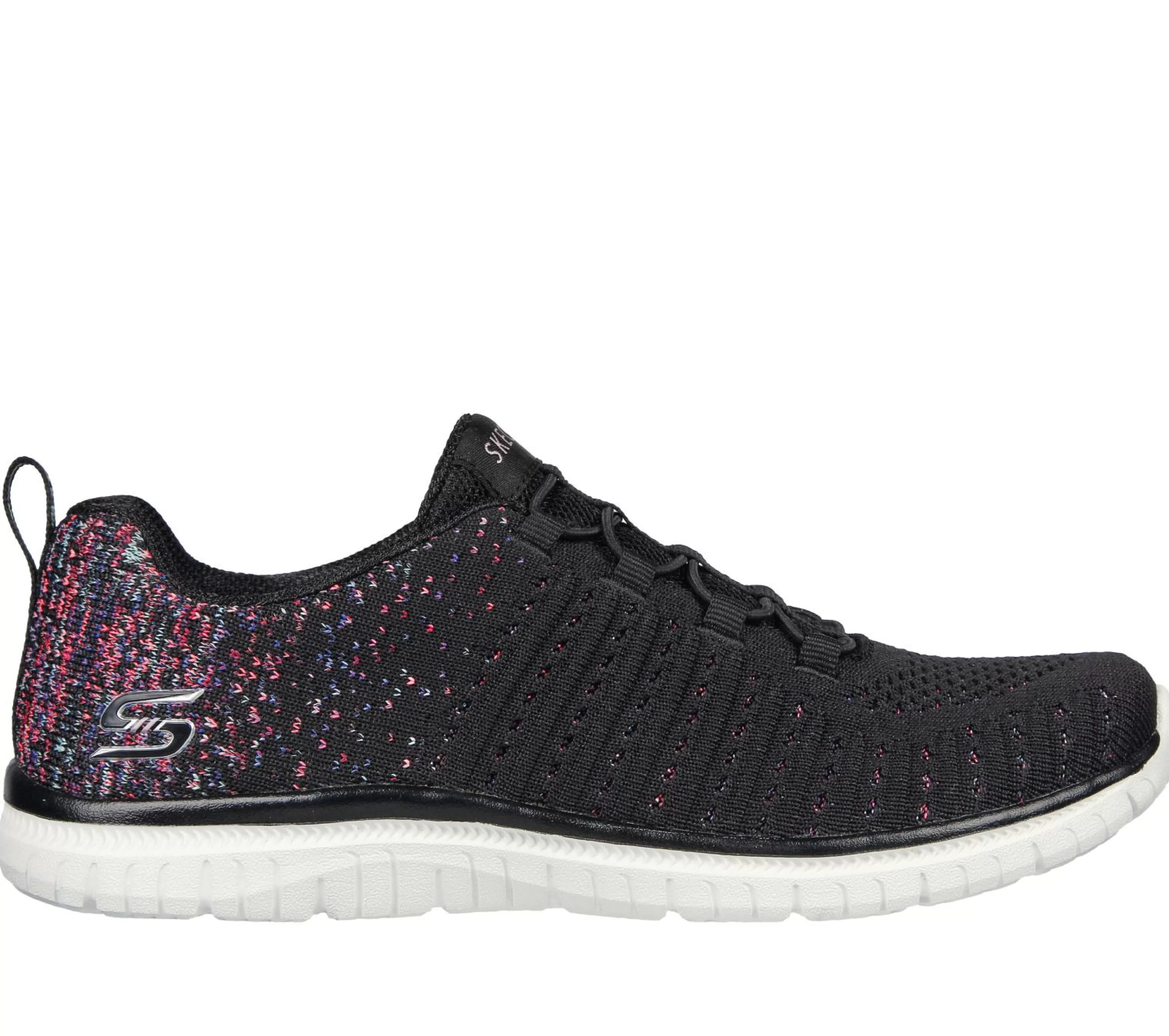 Calçado Sem Atacadores | Sapatilhas Casuais | SKECHERS Virtue PRETO / ROSA