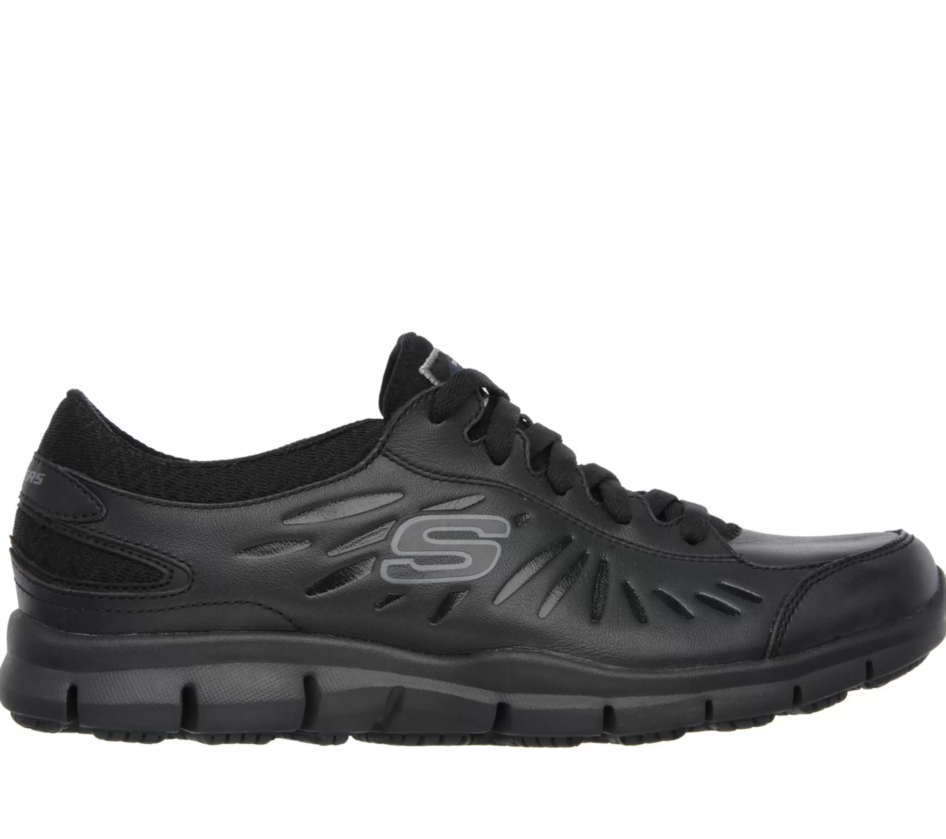 Work & Safety | Com Atacadores | SKECHERS Work: Eldred SR PRETO