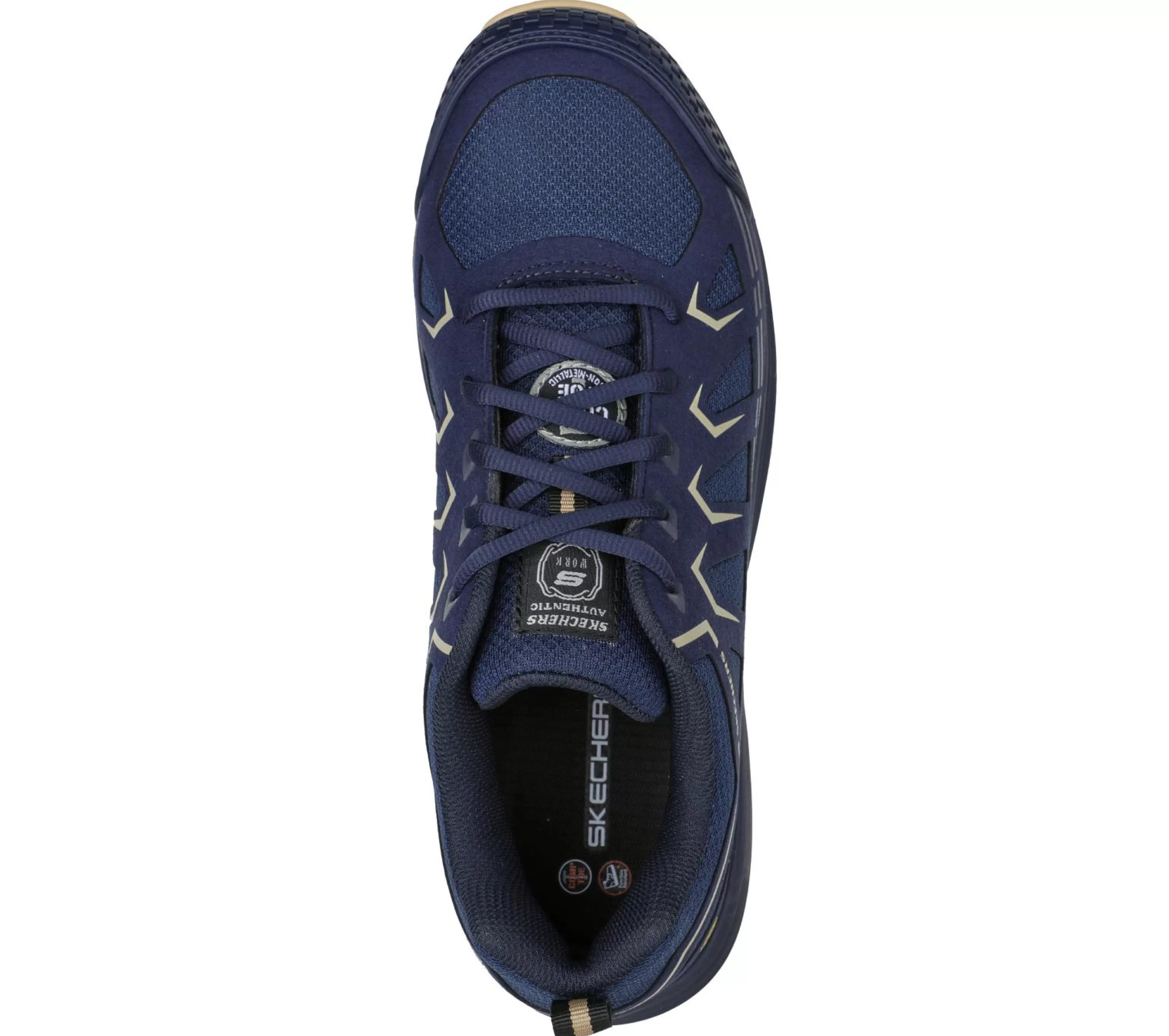 Work & Safety | SKECHERS Work: Malad II Comp Toe NAVY / CAMEL